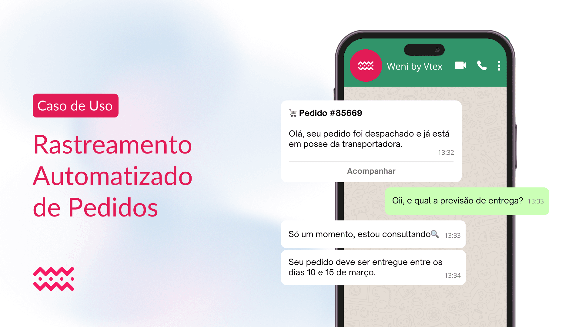 Mais transparência e satisfação: rastreamento de pedidos via WhatsApp