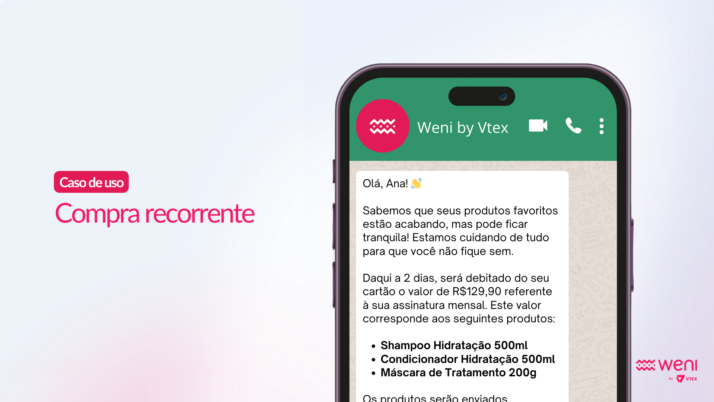 notificacao de compra recorrente