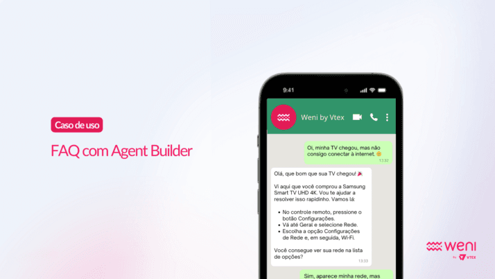 faq com agente builder